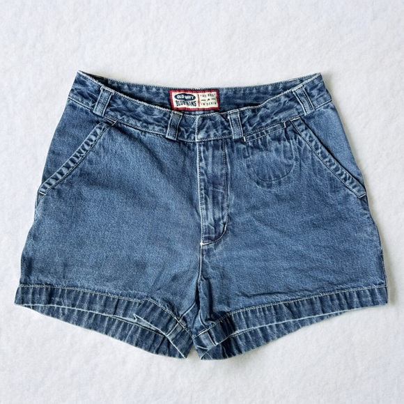 Old Navy Jean Shorts VINTAGE Women’s Size 4 Blue Y2K Denim Mid-Rise Coastal EUC - Picture 1 of 11